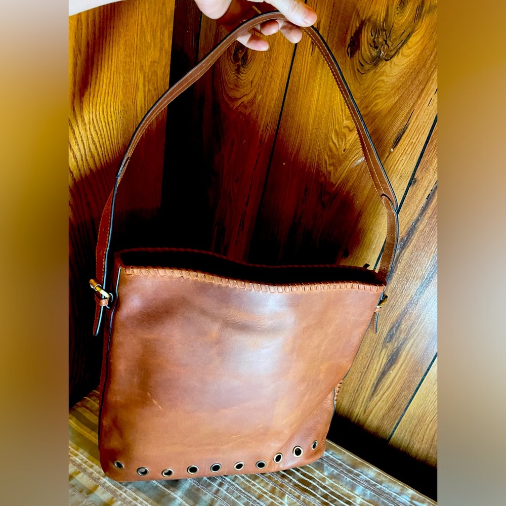 Hadaki’s Large Leather Bag / Attaché, Brown GUC